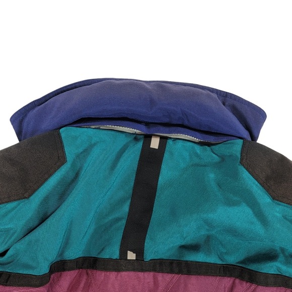 Nordica Syntech Full Zip Ski Jacket Adult Size L Multicolor Hooded Winter Coat - Picture 3 of 11